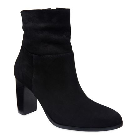 Bota Feminina Nobuck Black - Preto