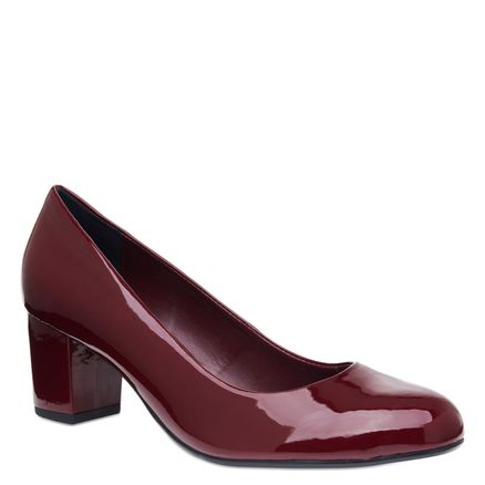 Scarpin Basic - Verniz Bordo