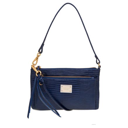 Bolsa Transversal Feminina Couro - Marinho