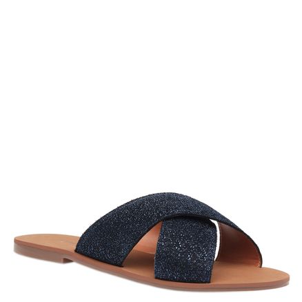 Rasteira Jeans - Navy