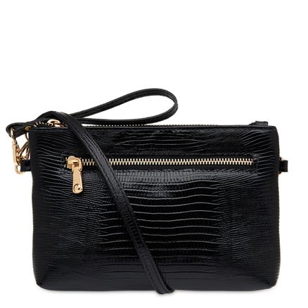 Bolsa Transversal - Lezard Preto