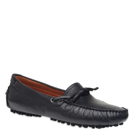 Mocassim Laço - Preto