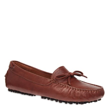 Mocassim Laço - Conhaque