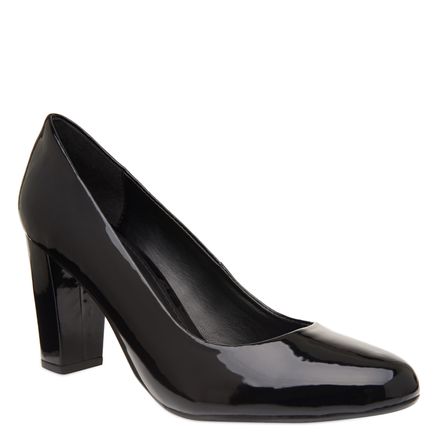 Scarpin Bico Redondo - Preto