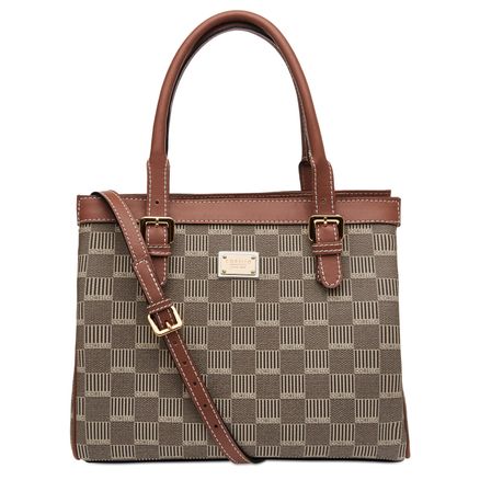 Handbag Firenze - Natural e Madras