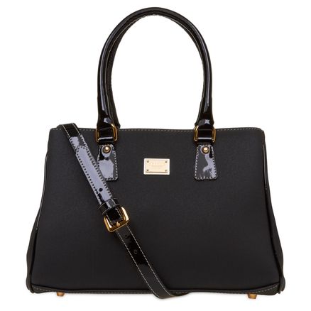 Handbag Firenze & Croco - Preto