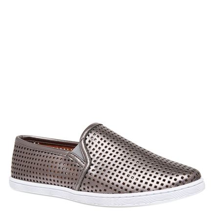 Slip-On Re - Prata Velho