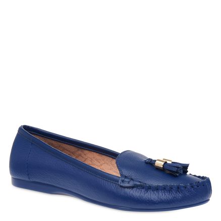 Mocassim Tassel - Marinho