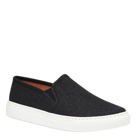 Slip On Feminino - Mini Shine Black