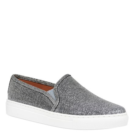 Slip On Feminino - Prata