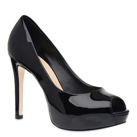 Peep Toe Classic - Preto