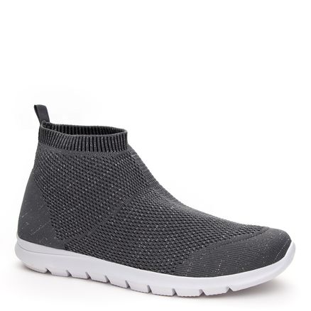 Tênis Knit Athletic - Prata