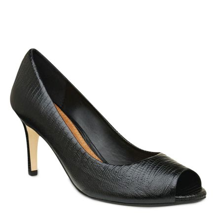 Peep Toe - Preto