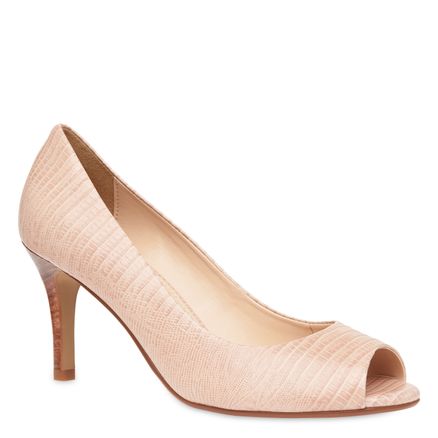 Peep Toe - Nude