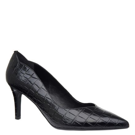 Scarpin V-Neck - Preto