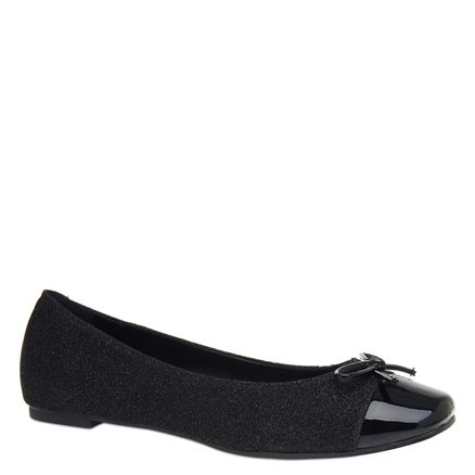 Sapatilha Lurex Luxo - Preto