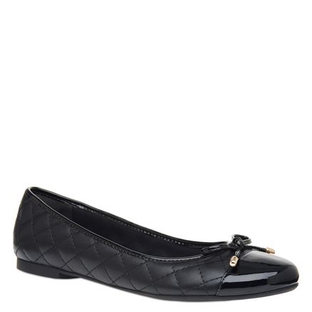 Sapatilha Basic Matelassê - Preto