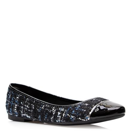 Sapatilha Tweed - Preto