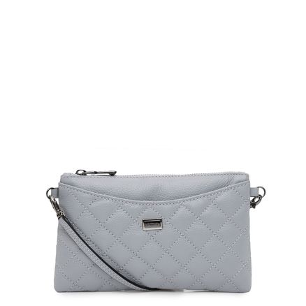 Bolsa Transversal - Couro Floater Azul