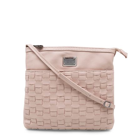 Crossbody Gio Couro - Nude