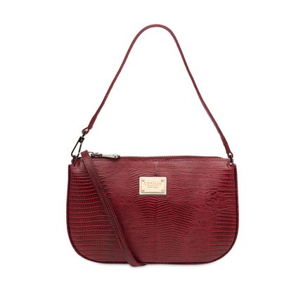 Bolsa De Ombro - Lezard Vinho