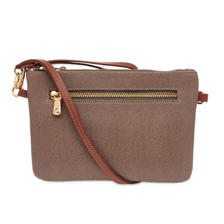 Bolsa Transversal Feminina - Castor