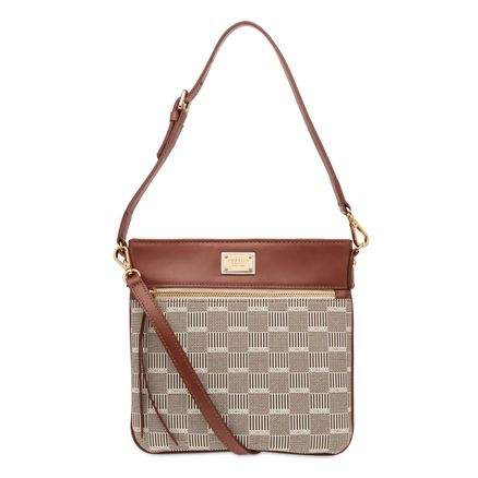 Bolsa Transversal Feminina Firenze - Castanho