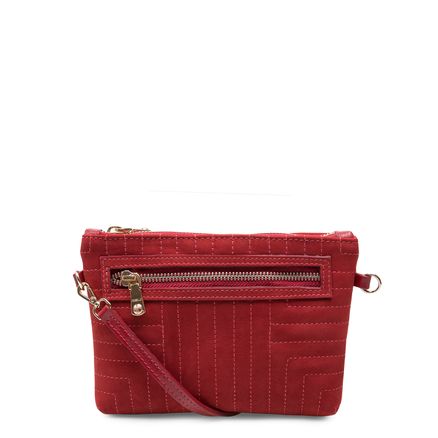 Crossbody Lari Couro - Rubi