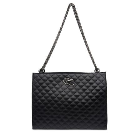 Bolsa De Ombro Feminina Vera Couro - Couro Miumiu Preto