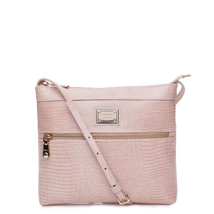 Crossbody Couro - Nude