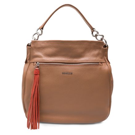 Hobo Orange Couro - Caramel