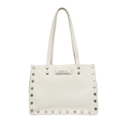 Tote Bag Nancy Couro - Floater White