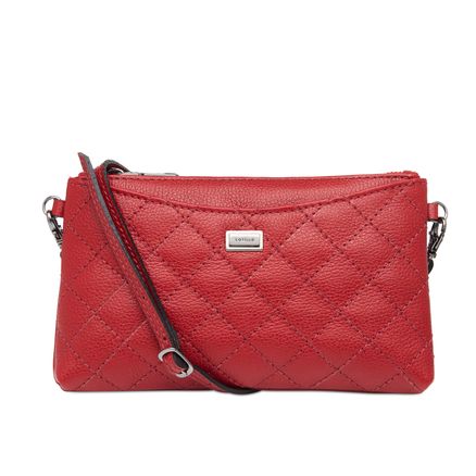 Bolsa Transversal - Couro Floater Rubi