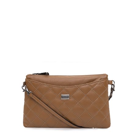 Bolsa Transversal - Couro Floater Caramelo