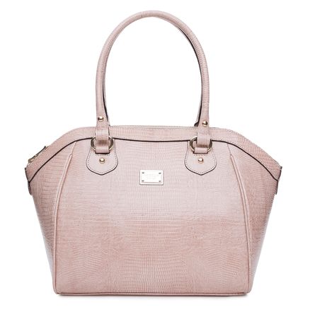 Tote Bag Couro - Nude