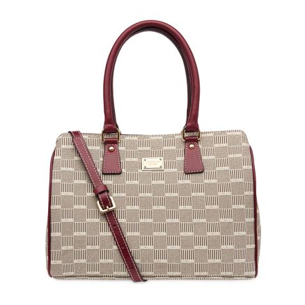 Bolsa De Mão Firenze - Logo Nat/ At. Amora