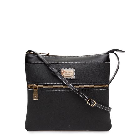 Bolsa Transversal Feminina Firenze - Preto At Preto