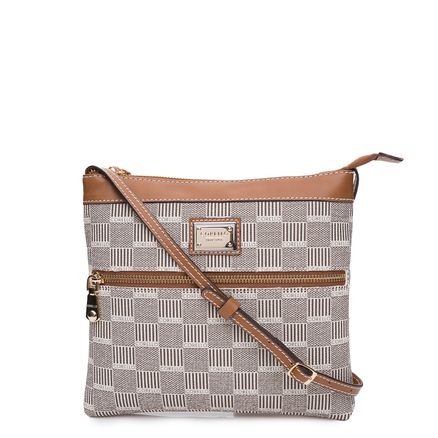 Bolsa Transversal Feminina Firenze - Logo Nat At Mel