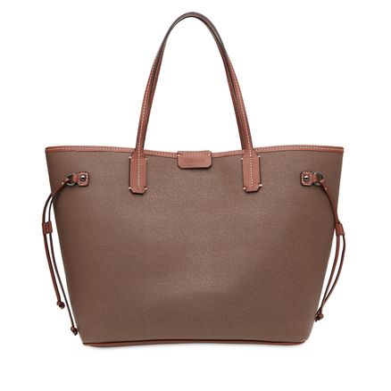 Shopping Bag Selaria Firenze - Castor/At. Castanho