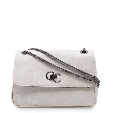 Bolsa De Ombro Feminina Python Dorso Couro - Ice