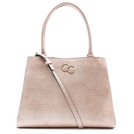Tote Cami Couro - Nude
