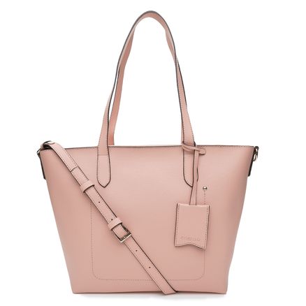 Mini Shopping Tina Eco Saffiano - Nude