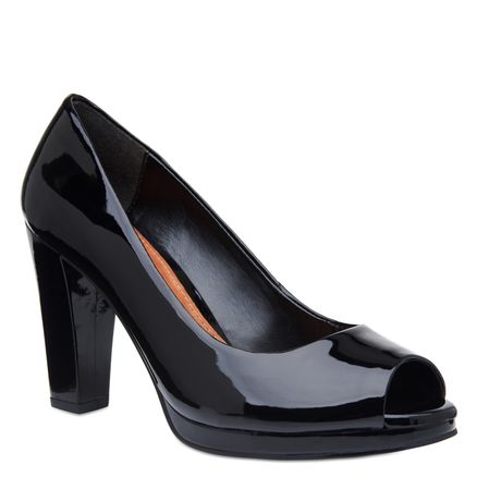 Peep Toe Classic - Preto