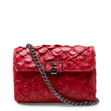 Bolsa De Ombro Feminina - Pirarucu Rubi