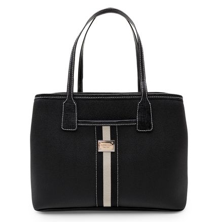 Handbag Firenze & Linho - Pto/Lux Linho Pto