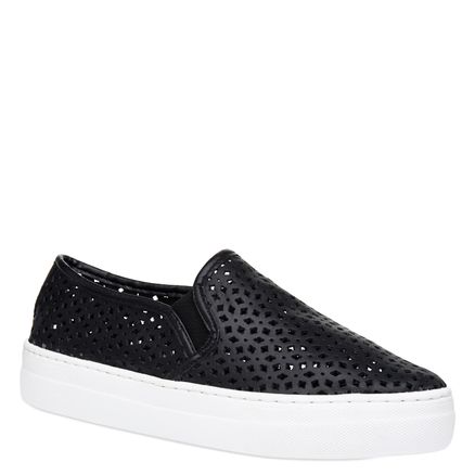 Slip-On Lasercut - Atanado Preto