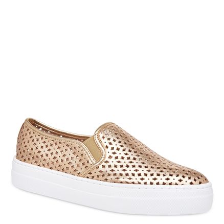 Slip-On Lasercut - Metalizad0 Dourado