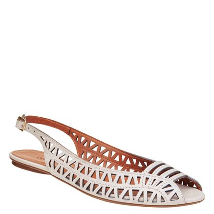 Flat Couro Lasercut - Atanado Sand