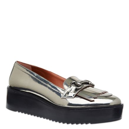 Mocassim Tratorado Specchio - Specchio Pewter