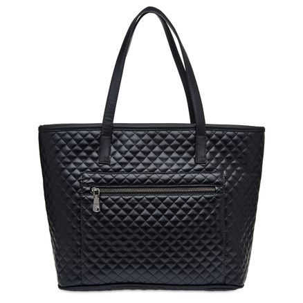 Shopping Bag Matelassê - Preto